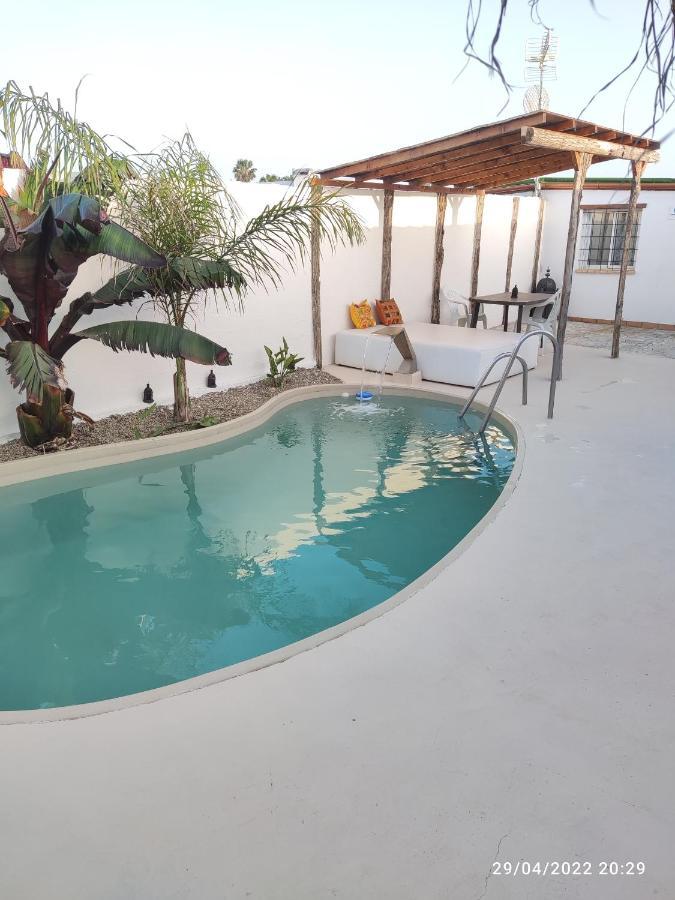 Villa casa blanca luxury spa con piscina privada y jacuzzi privado Chiclana de la Frontera Exterior foto