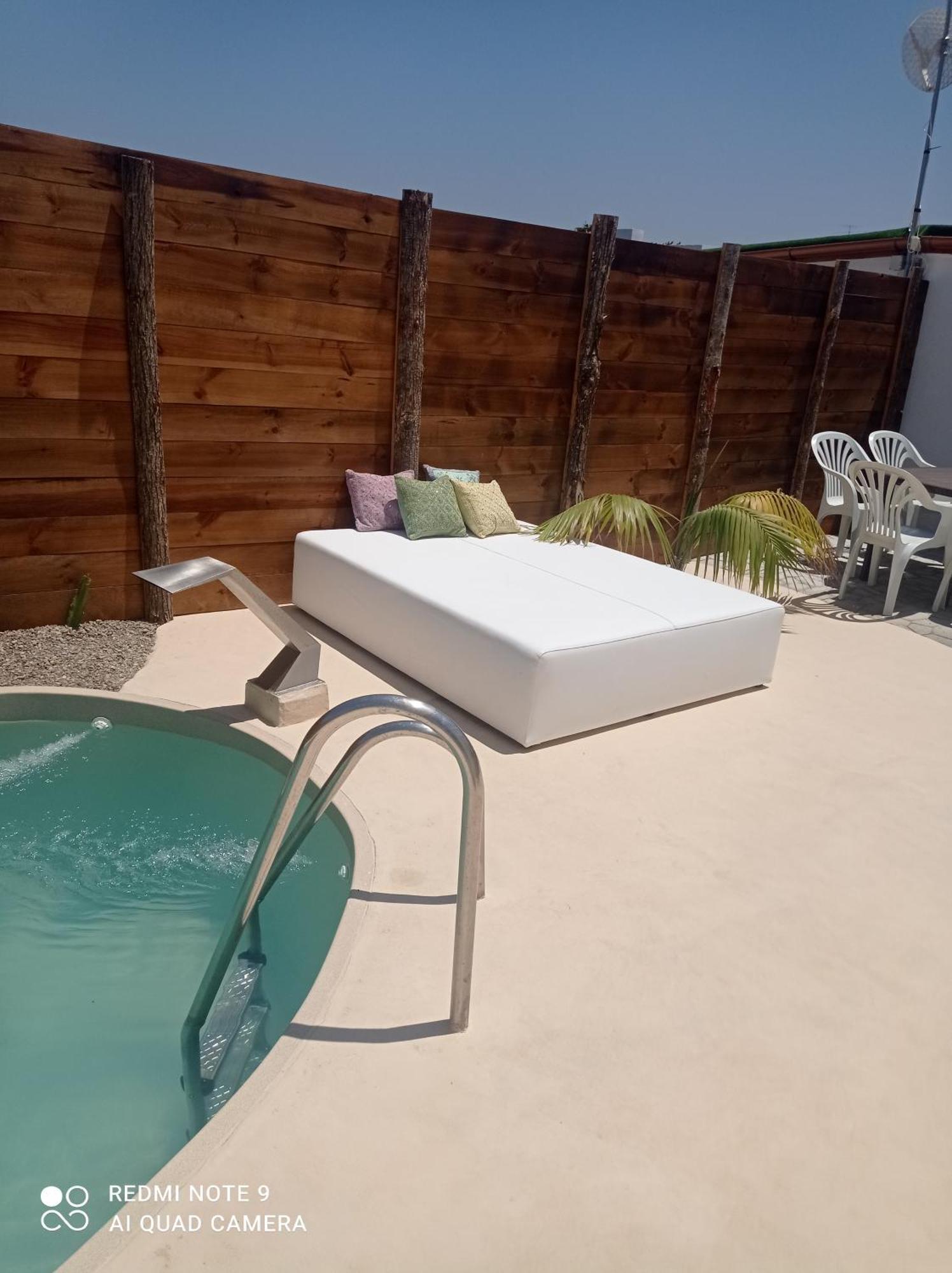 Villa casa blanca luxury spa con piscina privada y jacuzzi privado Chiclana de la Frontera Habitación foto